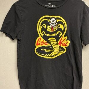 Cobra Kai Men's T-Shirt Graphic Logo Adult Licensed Size S 0023